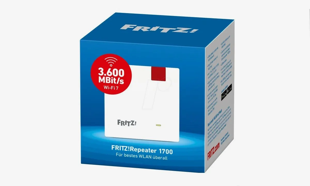 FRITZ!Repeater 1700 frente a FRITZ!Repeater 1200 AX