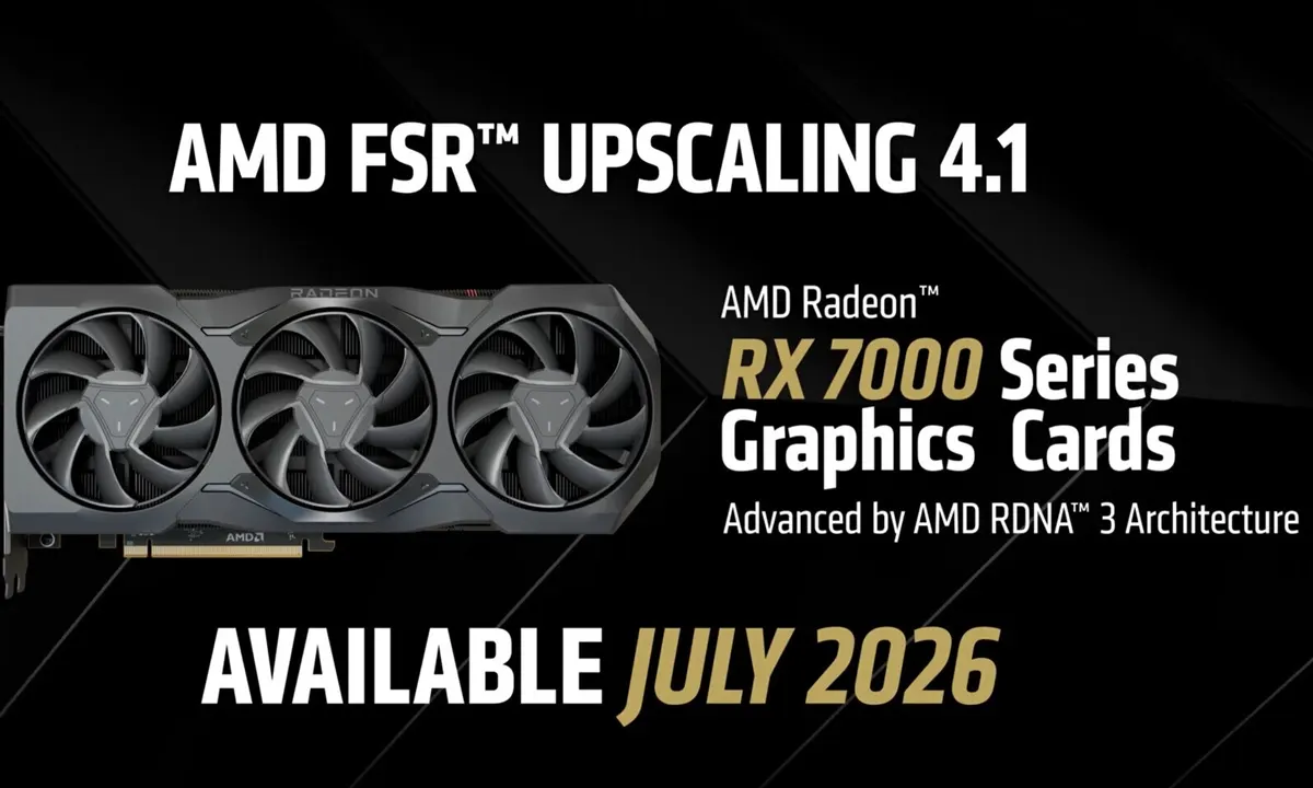 FSR 4.1 ya está disponible para las Radeon RX 7000